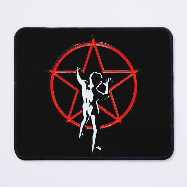 Item preview, Silhouette Figure Reaching Red Star Circle designed and sold by Mystuni.