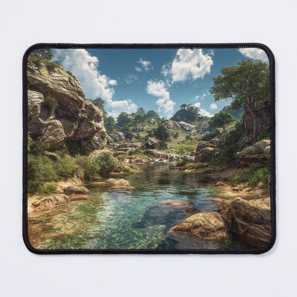 Item preview, Crystal Mountain Oasis designed and sold by Pixel Junkies Studio.