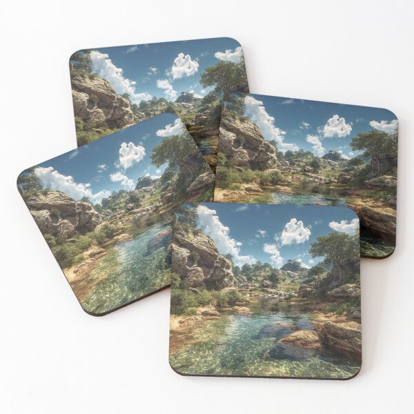 Item preview, Crystal Mountain Oasis designed and sold by Pixel Junkies Studio.