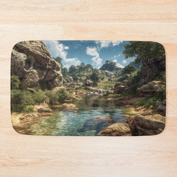 Item preview, Crystal Mountain Oasis designed and sold by Pixel Junkies Studio.