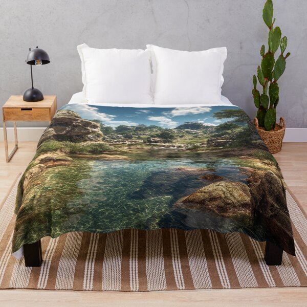 Item preview, Crystal Mountain Oasis designed and sold by Pixel Junkies Studio.