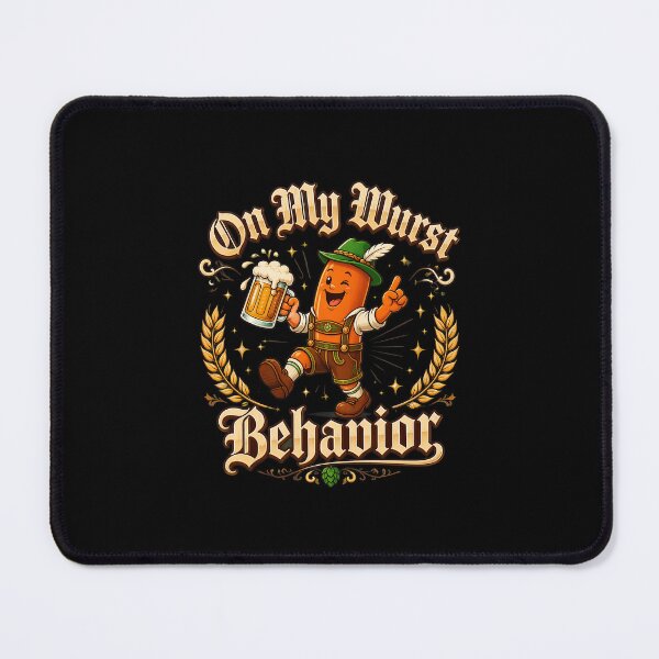 Item preview, Oktoberfest Wurst Behavior Carrot Beer Bavarian Lederhosen designed and sold by felixpalette.