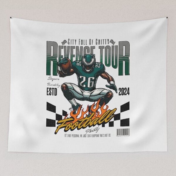 Item preview, Retro Football Revenge Tour Philly Graphic designed and sold by JamesWyat18400.