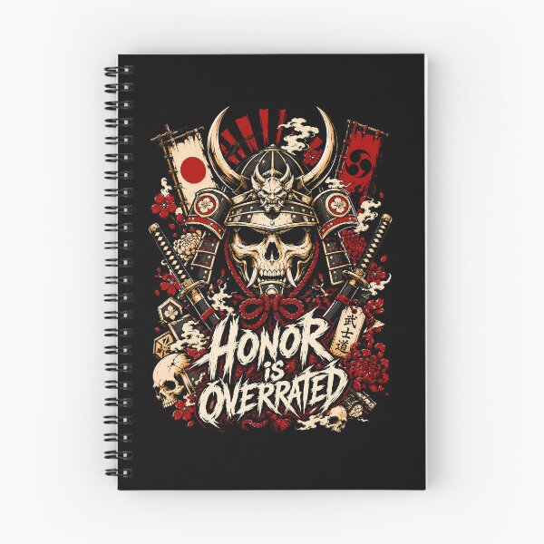 Item preview, Honor Is Overrated Ancient Samurai Skull Mask designed and sold by Tong4130.