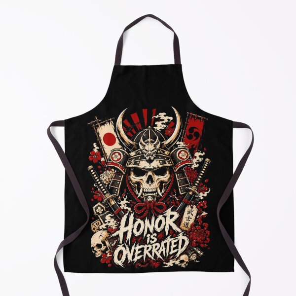 Item preview, Honor Is Overrated Ancient Samurai Skull Mask designed and sold by Tong4130.
