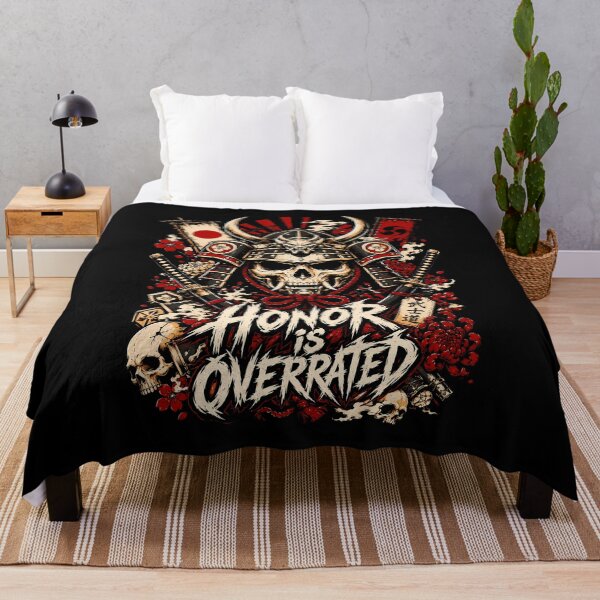 Item preview, Honor Is Overrated Ancient Samurai Skull Mask designed and sold by Tong4130.