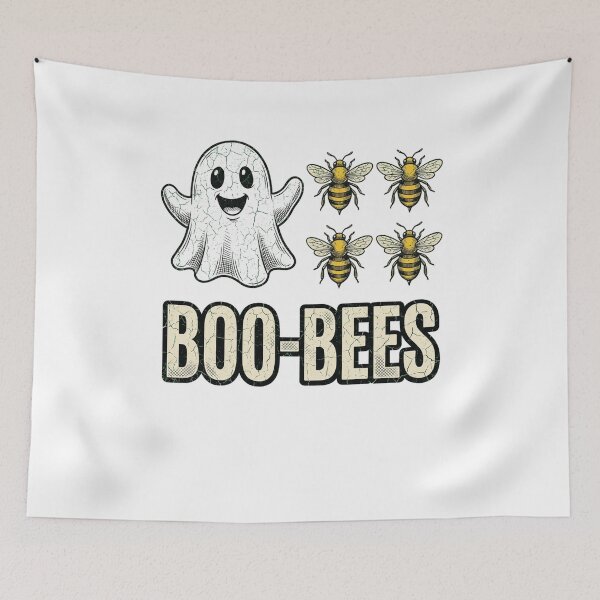 Item preview, Boo Bees Funny Halloween Ghost Honey Bee Vintage Costume designed and sold by Fatherday.