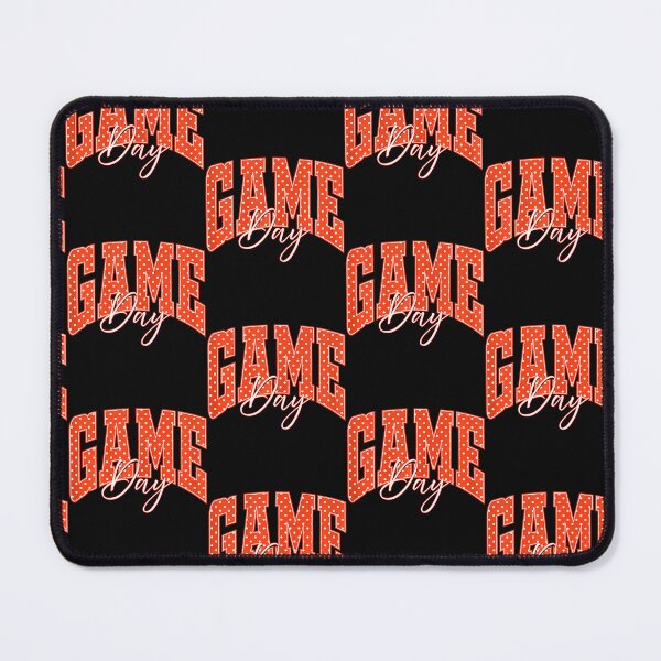 Item preview, Game Day Happy Polka Dot Football Orange Team Spirit designed and sold by Eat-Apples.