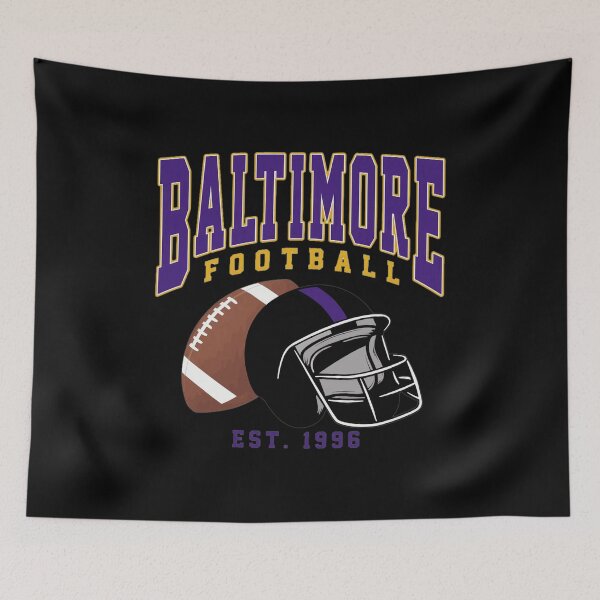 Item preview, Vintage Football Fan Baltimore Style designed and sold by Arunacha.
