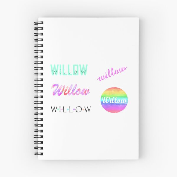 Item preview, Willow Name Sticker Pack designed and sold by randleharo26.