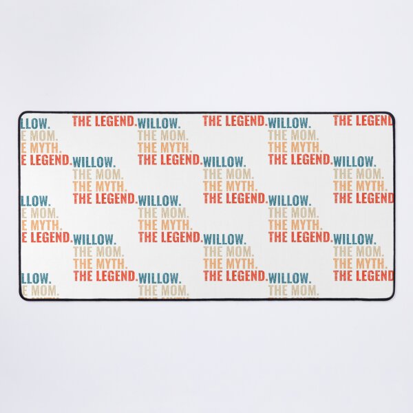 Item preview, Willow The Mom The Myth The Legend Willow Name Retro 70S Distress designed and sold by randleharo26.