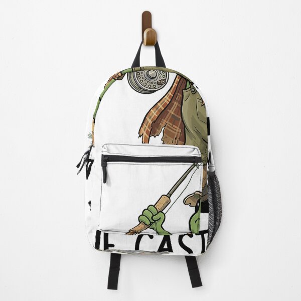 Item preview, We Cast At Dawn Funny Frog Fly Fishing Angler designed and sold by nryum.