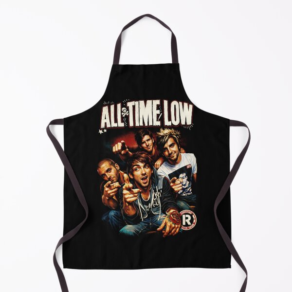 Item preview, All time low vintage rock band t shirt | retro pop punk concert graphic tee designed and sold by johncoris.