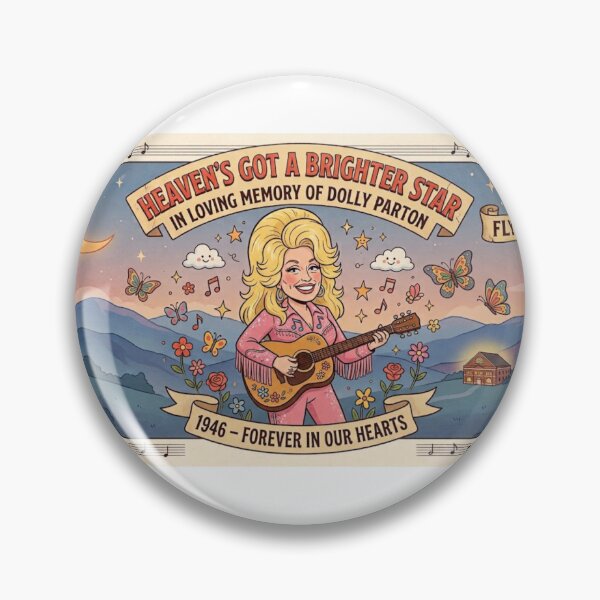 Item preview, Heavens Got A Brighter Star Dolly Parton Tribute designed and sold by HAPPY'S-TEE-MART.