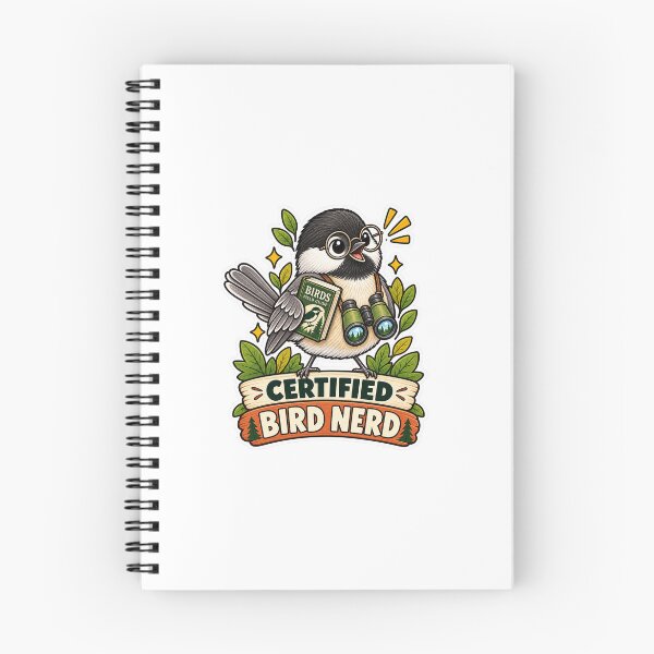 Item preview, Certified Bird Nerd – Fun Design for Bird Lovers designed and sold by Eugeniia25.