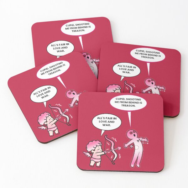 Item preview, Cupid Backstabbed Me Funny Comic Speech Bubble Design designed and sold by CopyVibes.