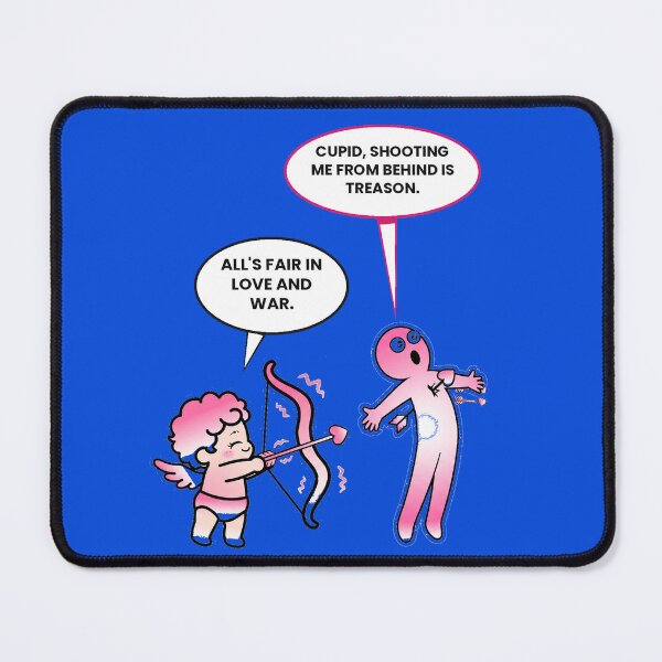 Item preview, Cupid Backstabbed Me Funny Comic Speech Bubble Design designed and sold by CopyVibes.