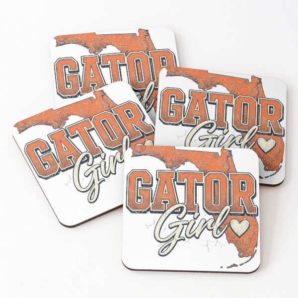 Item preview, Gator Girl Florida Map Heart Gators Pride College Souvenir designed and sold by Jmiame12.