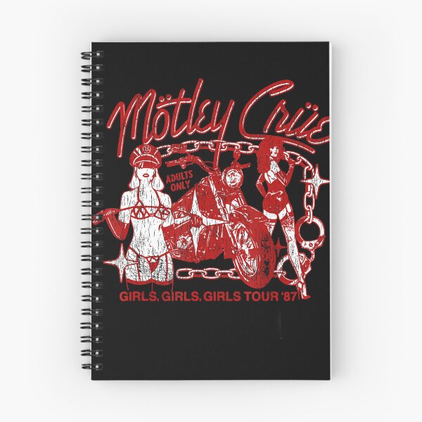 Item preview, Mötley Crüe Girls 87 Tour Graphic Design designed and sold by JeniHendrick.