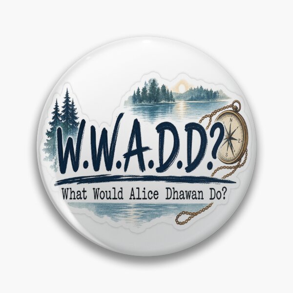 Item preview, What Would Alice Do? designed and sold by darlinggirldsgn.
