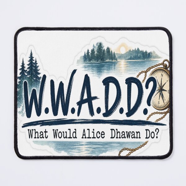 Item preview, What Would Alice Do? designed and sold by darlinggirldsgn.