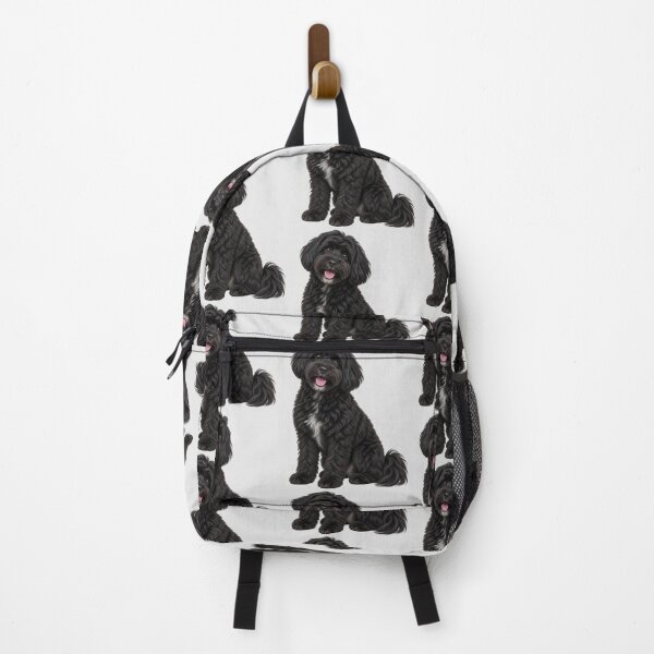 Item preview, Havapoo Black Dog designed and sold by BackgroundND.