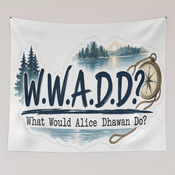 Item preview, What Would Alice Do? designed and sold by darlinggirldsgn.