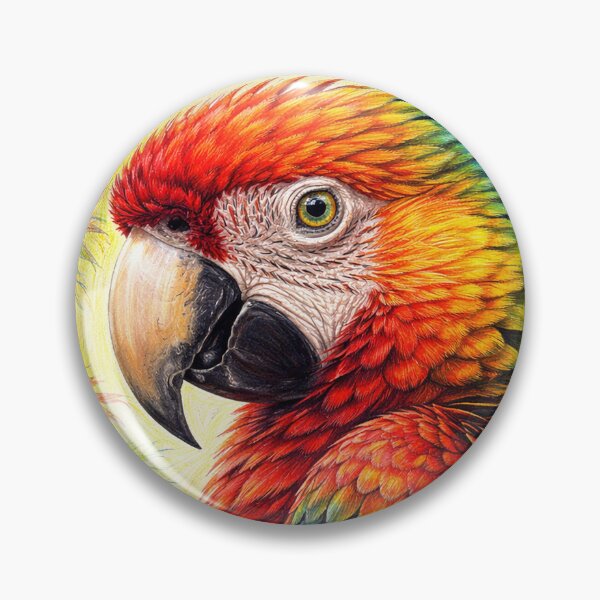 Item preview, Rainbow Macaw Portrait designed and sold by Pixel Junkies Studio.