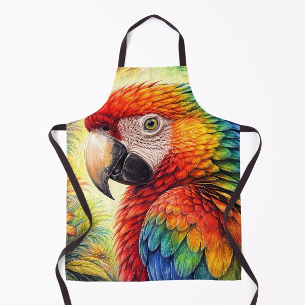 Item preview, Rainbow Macaw Portrait designed and sold by Pixel Junkies Studio.