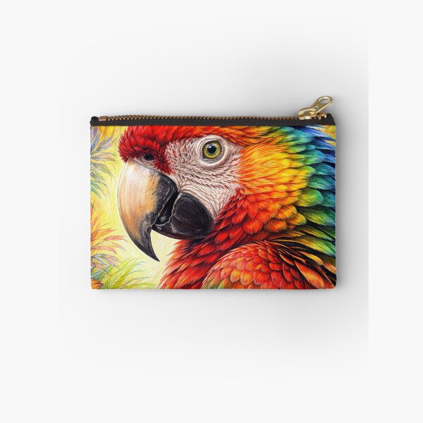 Item preview, Rainbow Macaw Portrait designed and sold by Pixel Junkies Studio.