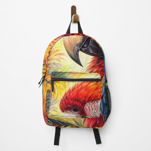 Item preview, Rainbow Macaw Portrait designed and sold by Pixel Junkies Studio.