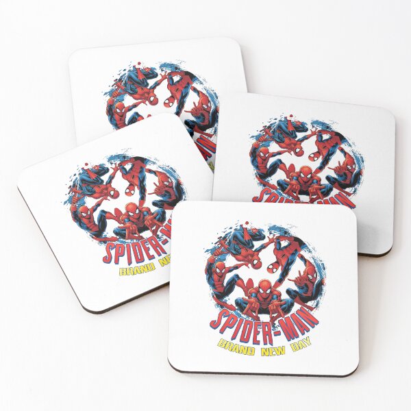 Item preview, Spider-Man Brand New Day Action Circle Collage designed and sold by Worldofrat.