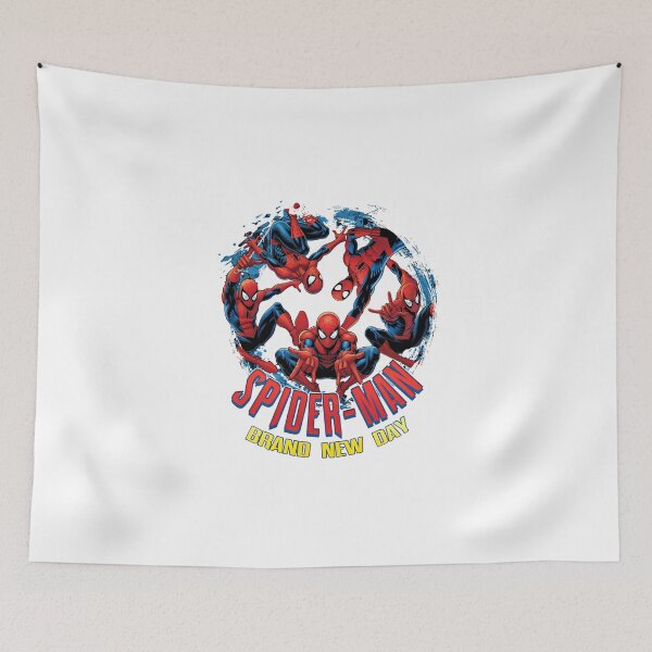 Item preview, Spider-Man Brand New Day Action Circle Collage designed and sold by Worldofrat.