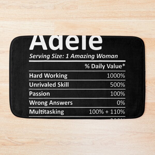 Item preview, Adele Nutrition Personalized Name Funny Christmas Gift Idea designed and sold by RAYBURN.