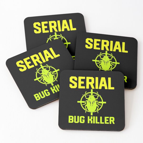 Item preview, Serial Bug Killer Funny Insect Pest Control Humor designed and sold by tookesixstwar.