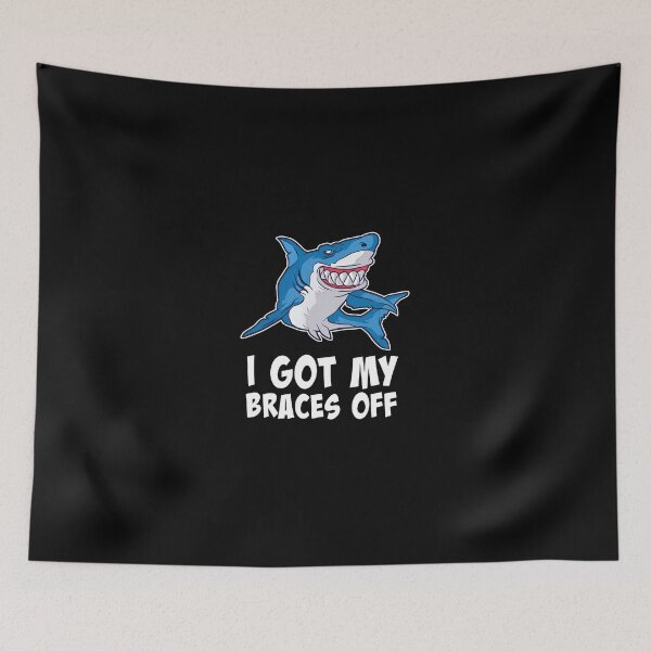 Item preview, Shark I Got My Braces Off Celebration designed and sold by hylandlmmusco.