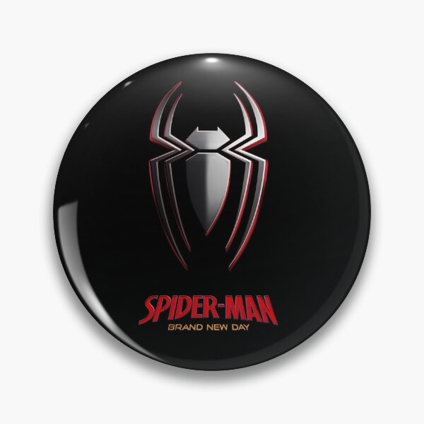Item preview, Spider-Man Brand New Day Metallic Insignia Logo designed and sold by Worldofrat.