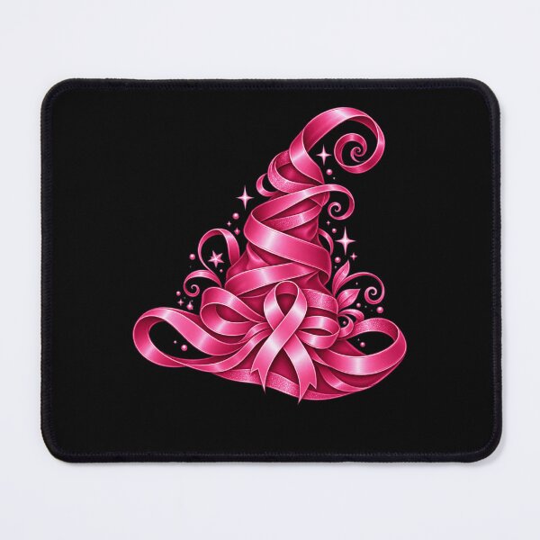 Item preview, Pink Ribbon Witch Hat Breast Cancer Halloween designed and sold by MaskedTarget.