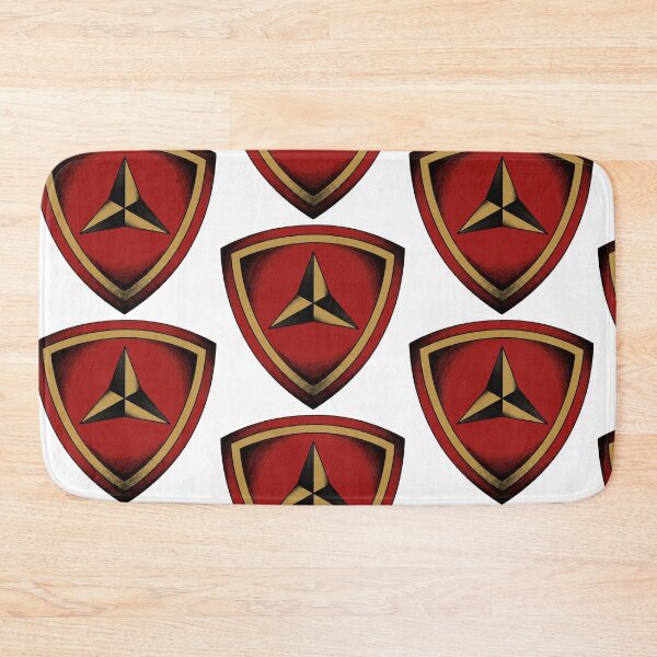 Item preview, 3rd Marine Division Traditional Tattoo Insignia designed and sold by adrian noble.