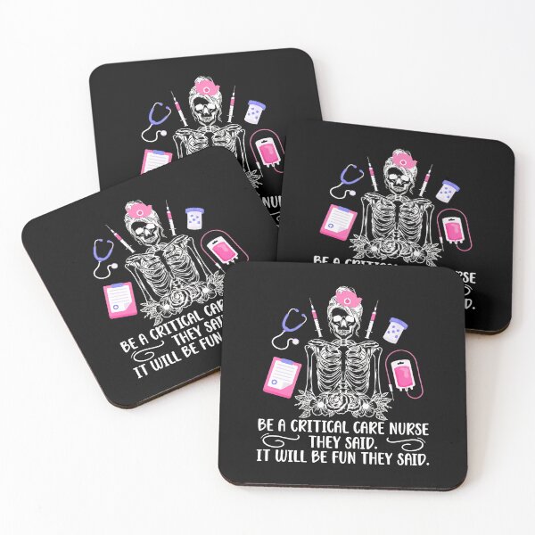 Item preview, Skeleton Nurse Critical Care They Said Fun Said designed and sold by tookesixstwar.