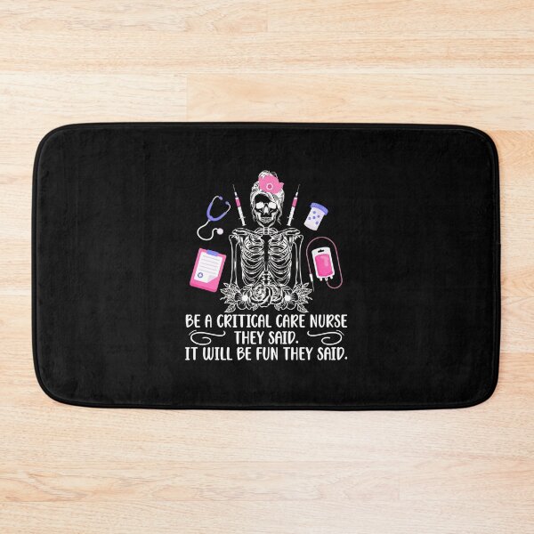 Item preview, Skeleton Nurse Critical Care They Said Fun Said designed and sold by tookesixstwar.