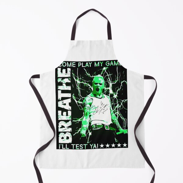Item preview, Green Lightning Background Framing Screaming Vocalist with Breathe designed and sold by ISGSUPORTE.