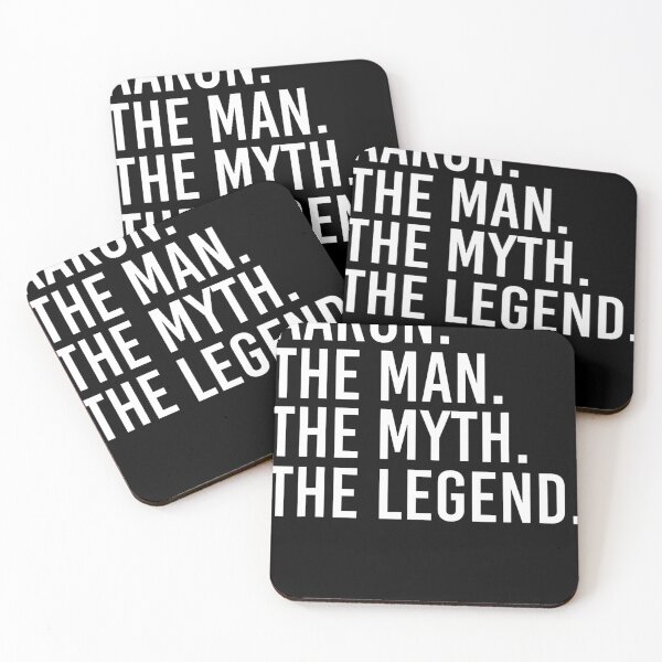 Item preview, Aaron. The Man. The Myth. The Legend. Funny Gift Idea designed and sold by RAYBURN.