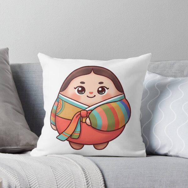 Artikelvorschau, Koreanisches Hanbok-Schleifenknoten-Maskottchen — Markerillustration entworfen und verkauft von radou88.