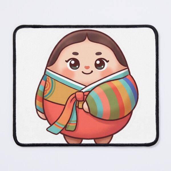 Item preview, Korean Hanbok Ribbon-knot Mascot — Marker Illustration designed and sold by radou88.