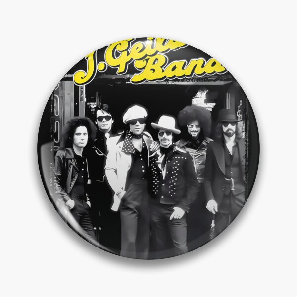 Artikelvorschau, Die J. Geils Band entworfen und verkauft von BlockyBlooms.