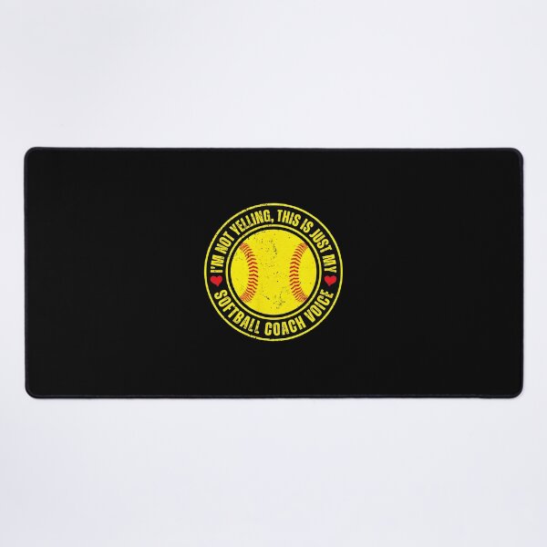 Item preview, Softball Coach Voice Funny Softball Lover Graphic designed and sold by tookesixstwar.