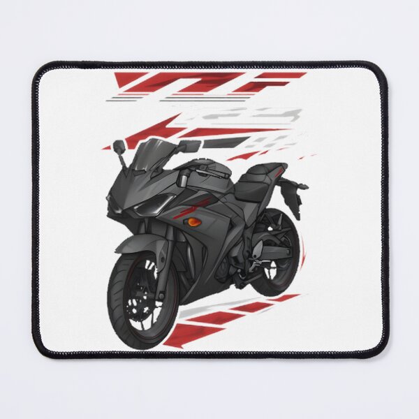 Item preview, Sleek Raven Black Sportbike Motorcycle Design - Japanese Superbike Art | Limited Edition designed and sold by Kekulous.