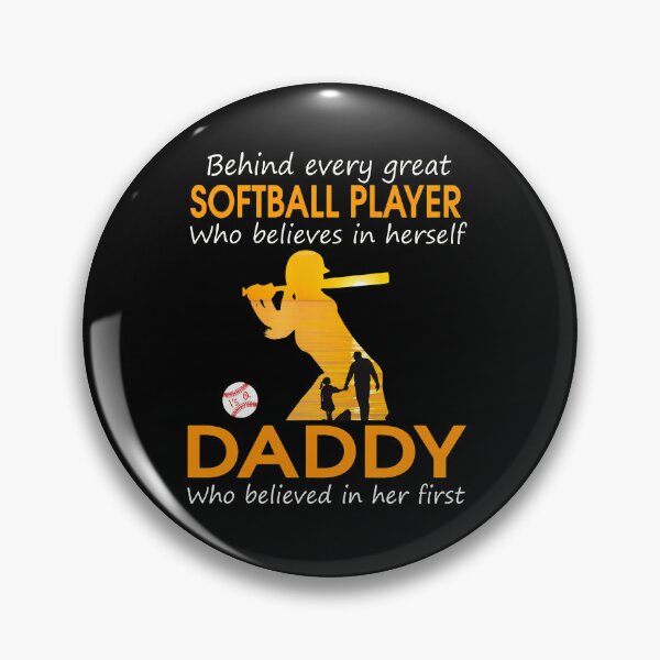 Item preview, Softball Player Dad Support Girl Family designed and sold by hylandlmmusco.