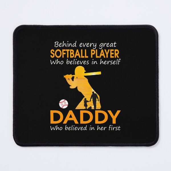 Item preview, Softball Player Dad Support Girl Family designed and sold by hylandlmmusco.